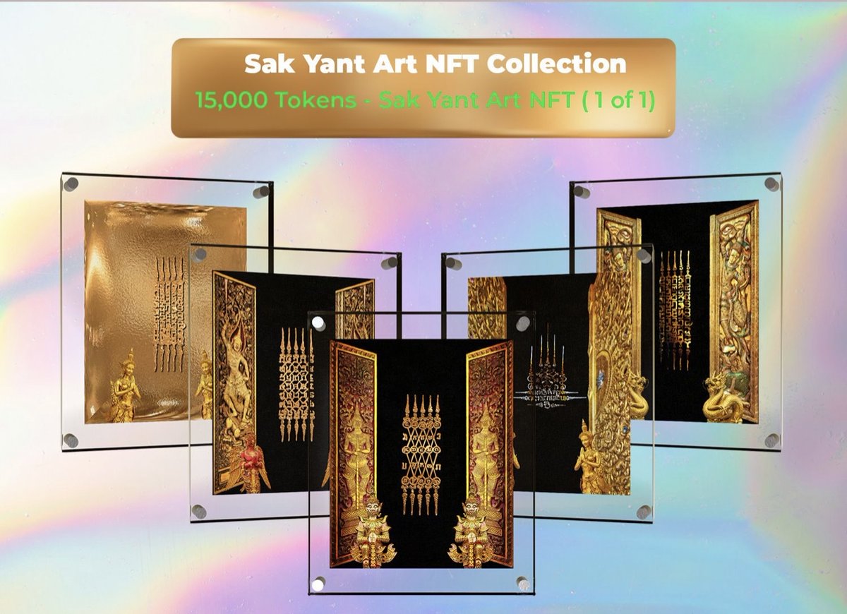 SakYantNFT's tweet photo. Question: Can I resell my sak yant tattoo nft society token? Answer:Yes ✅ the sak yant token can be resold on NFT marketplaces such as #opensea and #rarible #NFTs #nftart #NFTCommmunity https://t.co/A06D8RqFuu