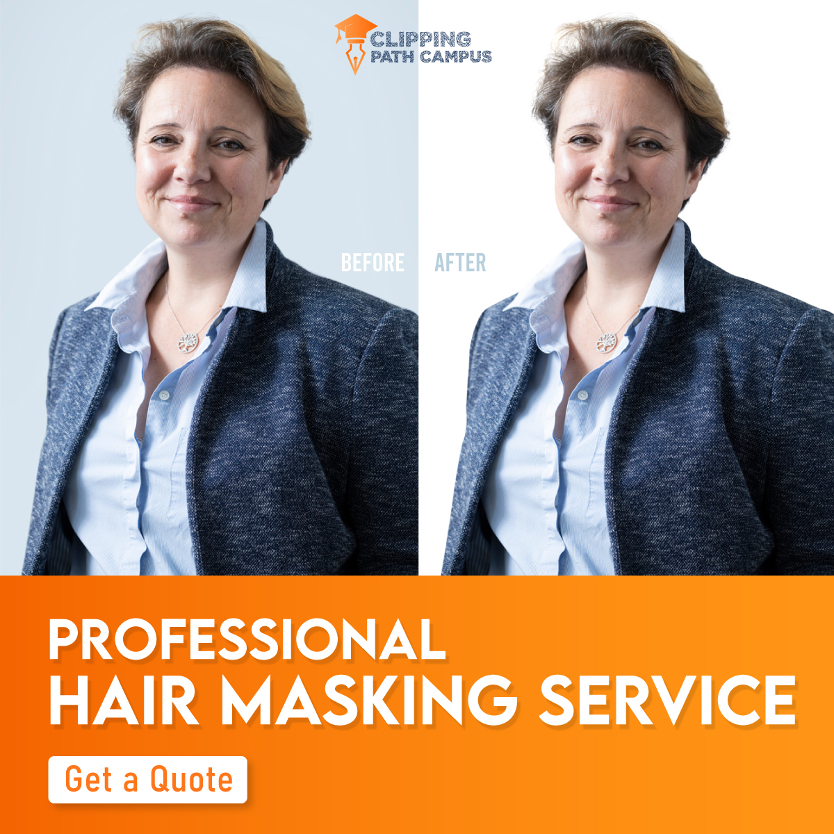 Some may think hair masking can be tricky, but we accept that challenge and take it up a notch with professional hair masking services.

Get the best results with experts at your service.

Avail your free trial today.

#hairmasking #imagemasking 
#imageediting #branding