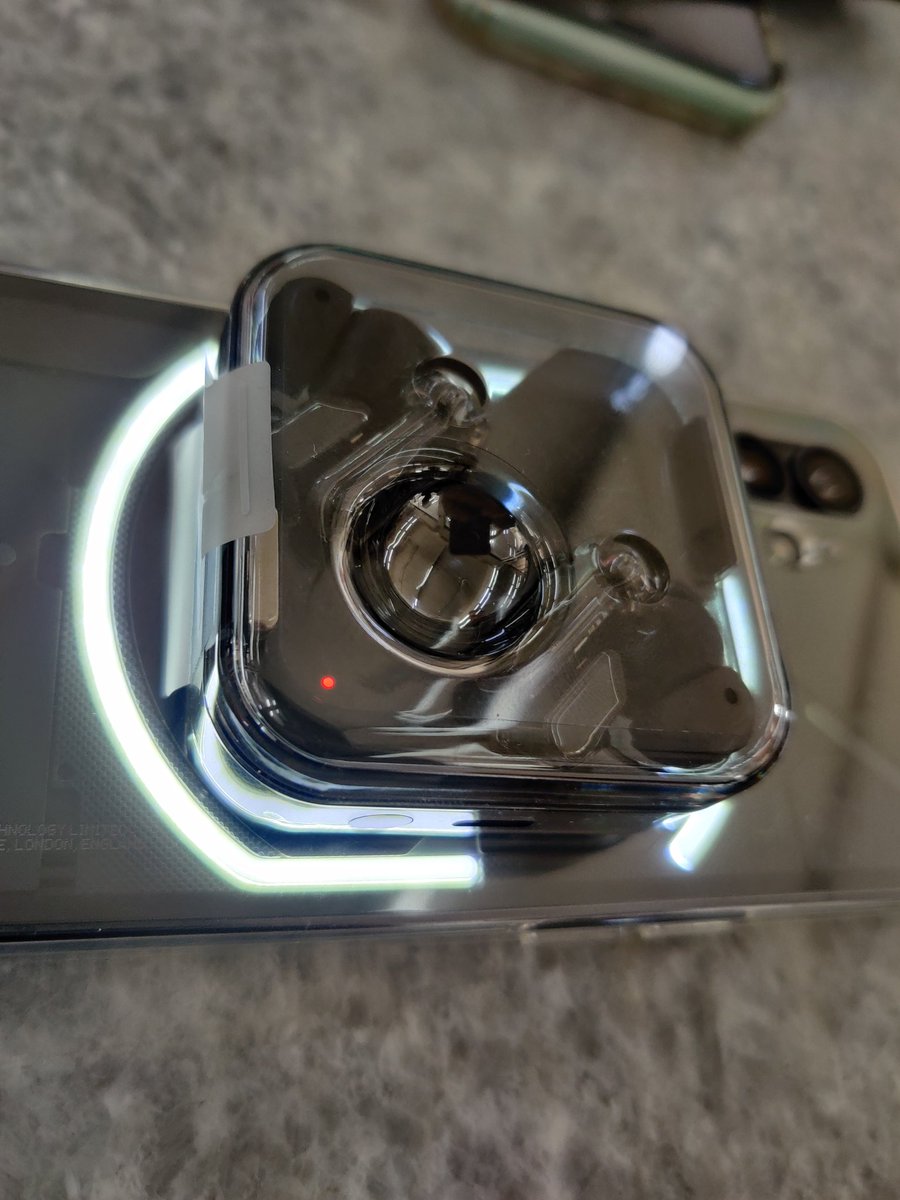Ckc782's tweet photo. Reunite. Ear &amp; Phone.  What's next?
#nothingphone1 #nothing 
@getpeid @nothing https://t.co/NZr32Cfc30