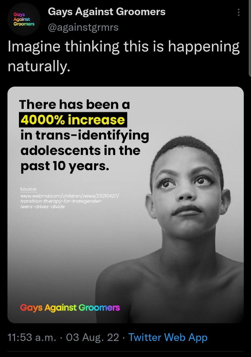 Imagine thinking this wasn't the same thing said about bisexuality and homosexuality.