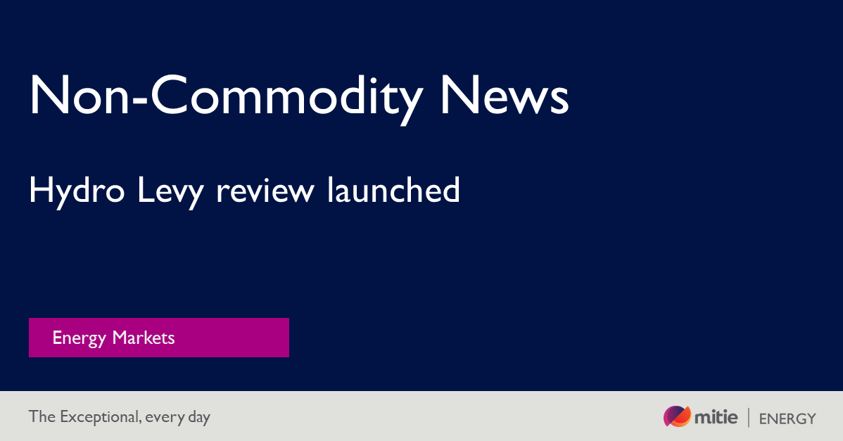 The government is consulting on the Hydro Benefit Replacement scheme (commonly known as the ‘Hydro Levy’) and its accompanying Common Tariff Obligation.  The consultation closes on 23 September 2022.