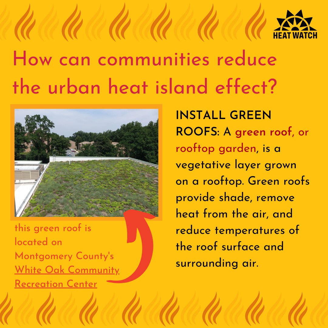 MyGreenMC's tweet photo. Trees 🌳 and other greenery can help cool your neighborhood. #DYK shaded surfaces may be up to 45°F cooler than unshaded ones? Learn more at https://t.co/3jvAVOMaED #HeatIslands #CoolYourCommunity #HeatHealthMC https://t.co/vPk4kbS1Jr