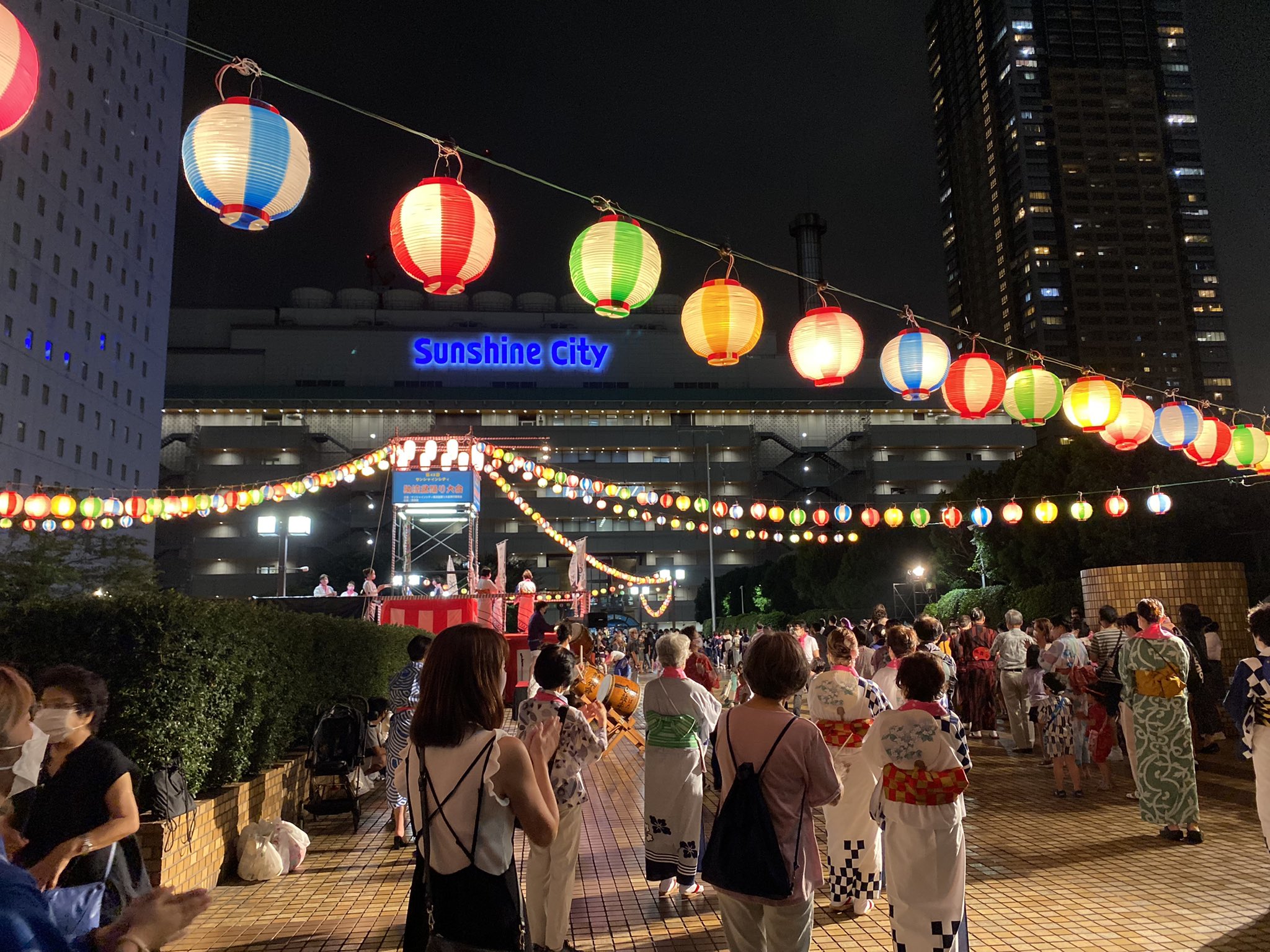 サンシャインシティ納涼盆踊り大会 Twitter Search Twitter