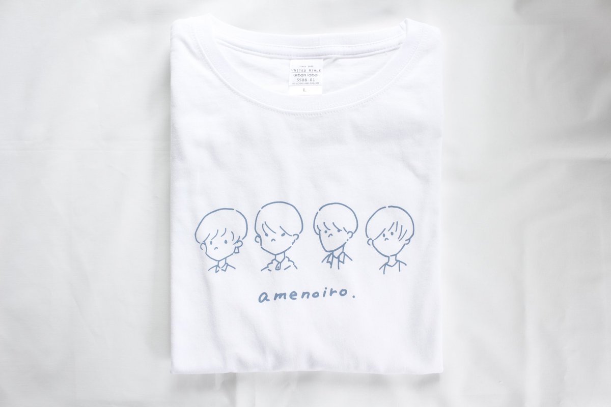 onomichi_ame's tweet image. //

ワンマンGoods解禁 🌻

\\

⚫︎メンバー似顔絵Tシャツ
 【ワンマン限定 / 枚数限定 】¥3,000

bokula. えいくん @eihire_bokula が
イラスト描いてくれました！

⚫︎ クリアボトル ¥1,500

⚫︎ ステッカーセット ¥800

8月10日(水)渋谷WWW
ワンマンライブで販売します🚀
先行物販 16:30〜17:30