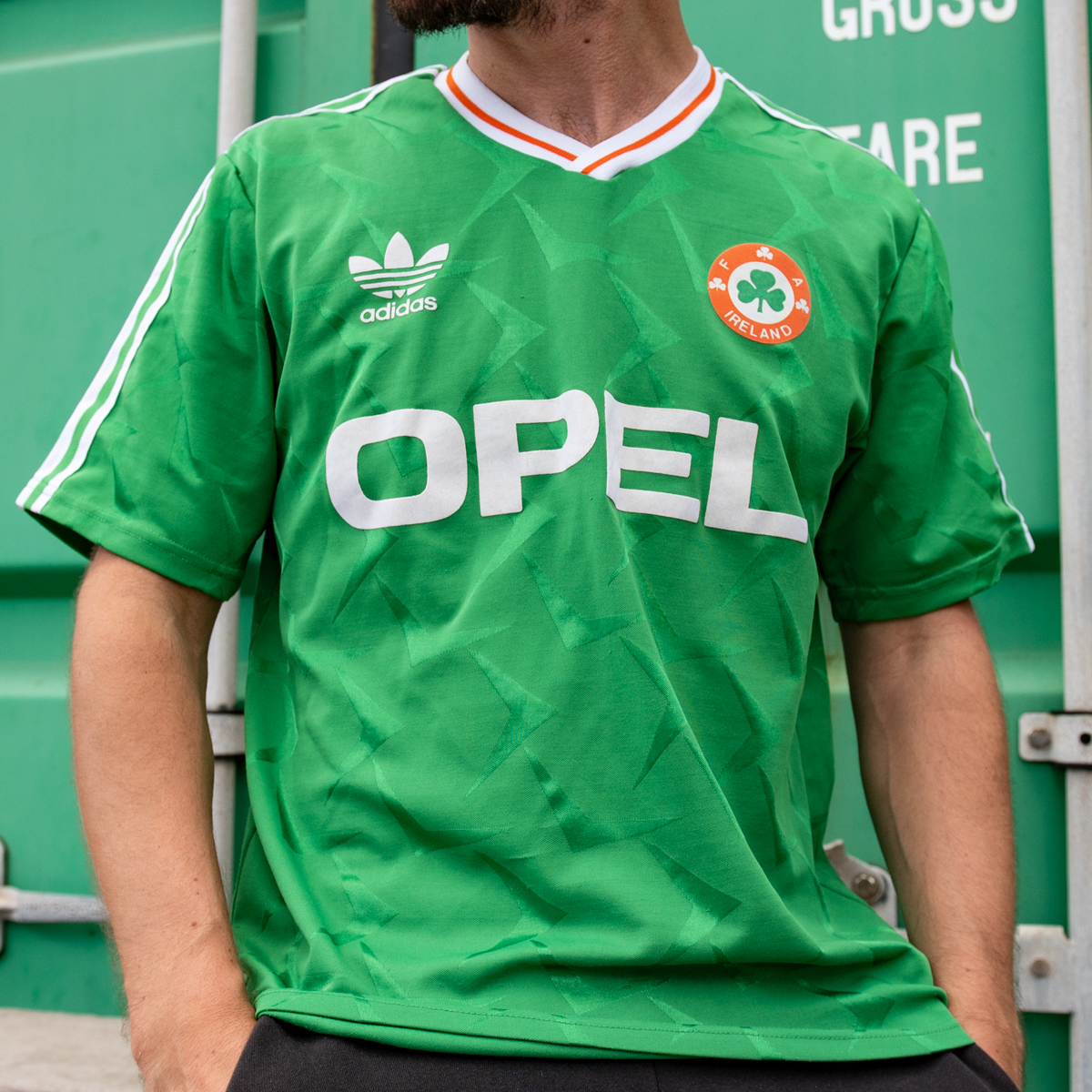 Football Shirts on "Ireland 1990 Home by Adidas 🇮🇪 Glorious home shirt worn at the World Cup where they the Quarter Finals. Hitting the site on August 11th