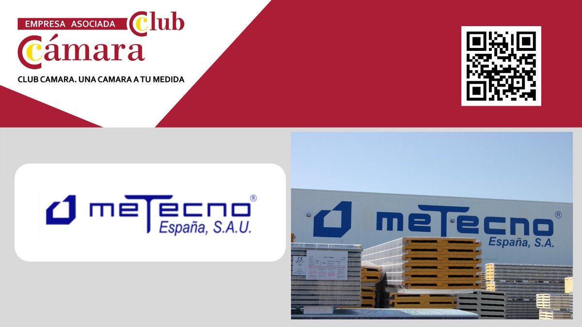 camaramiranda's tweet photo. 🤝🤝Despedimos la semana dando la bienvenida al #ClubCamaraMiranda a @metecnoes, empresa líder en fabricación y distribución de todo tipo de panel sándwich.
Más información de #Metecno y del resto de asociados en: https://t.co/obTGuArymU
CLUB CÁMARA. UNA CÁMARA A TU MEDIDA https://t.co/tLolh5PY5f