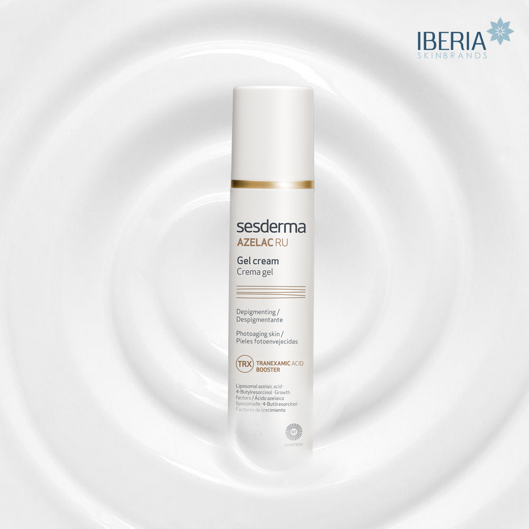 ISkinbrands's tweet photo. Do you have photoaged skin with intense blemishes and wrinkles? Azelac Ru Gel Cream will be your best ally. It exerts a direct and selective action on the pigmented area. 
🛒 https://t.co/72iiSReipy
#iberiaskinbrands #sesdermaindia #azelacru #azelacgel #azelacfluid #skincare https://t.co/TcovD74OXo