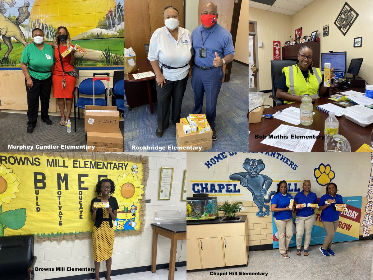 SDIAeduc's tweet photo. @StaplesStores @toneytigers @AllgoodAllstars @Rmcnairdla Community purchased #schoolsupplies via @StapleStores #StonecrestMall and #SDIAE efforts continued with deliveries to Browns Mill, Murphey Candler, @RockbridgeES, @BMEWildcats, and @ChapelHillS1 elementary schools in #DCSD. #SouthDeKalbGA  #CommunityInvolvement https://t.co/fLhnodDiNE