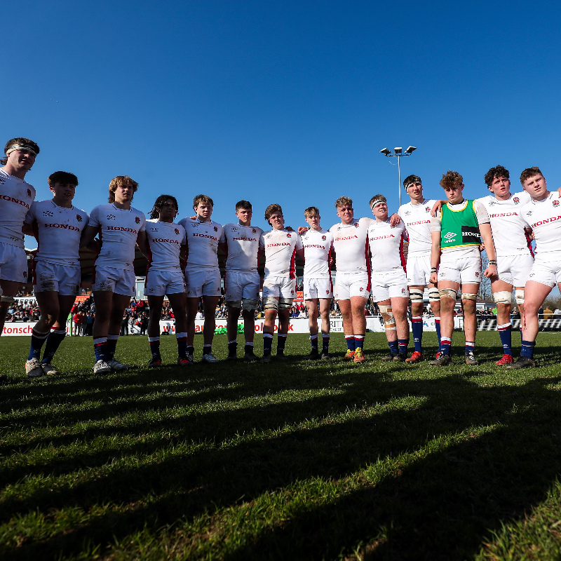 EnglandRugby's tweet photo. England U18 menโs squad will travel to South Africa for a summer tour between 19-27 August ๐