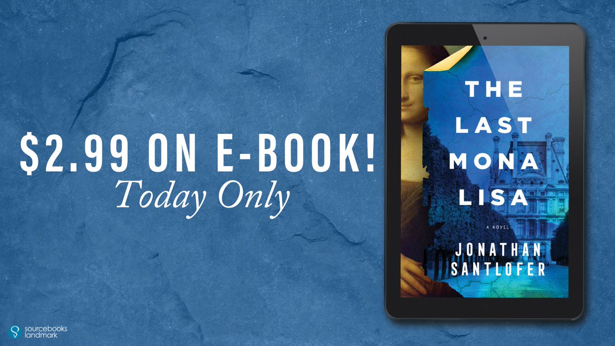 Today, 1 day only, THE LAST MONA LISA ebook on sale! #thrillers #CrimeFiction #HistoricalFiction #LeonardoDaVinci #monaLisa #painting #art #renaissance