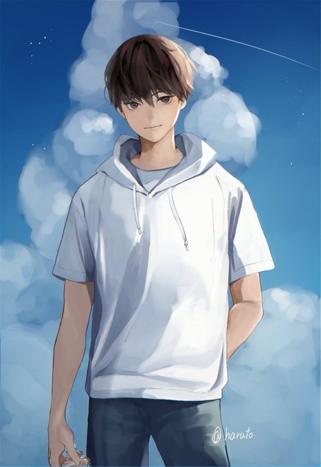 「contrail male focus」 illustration images(Latest)