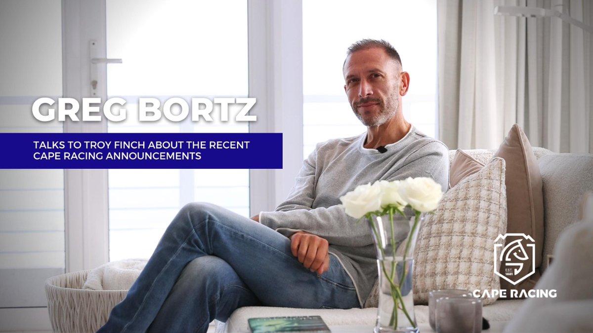 Greg Bortz talks to Troy Finch about the exciting announcements made this week! 😁👇🏽

Watch now:
youtu.be/4zv2olhl7AM

#CapeRacing #Hollywoodbets