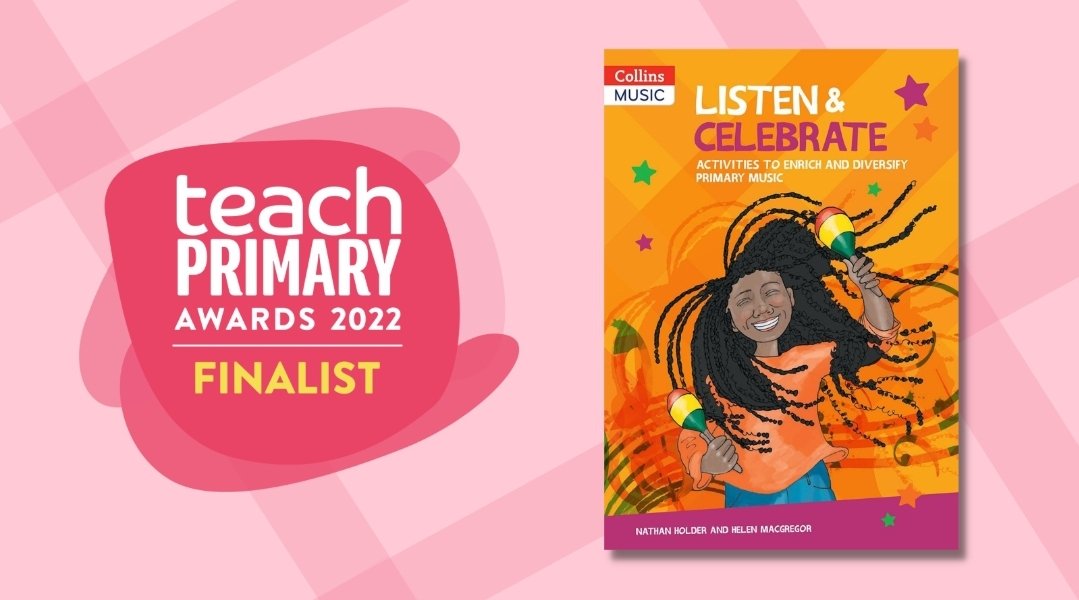 N8Holder's tweet photo. Wow! Our book Listen &amp; Celebrate has been shortlisted in the 'Foundation Subject Innovation' catergory in the #TeachPrimaryAwards 🙏🏾🎉 https://t.co/Nljt1hU0nq