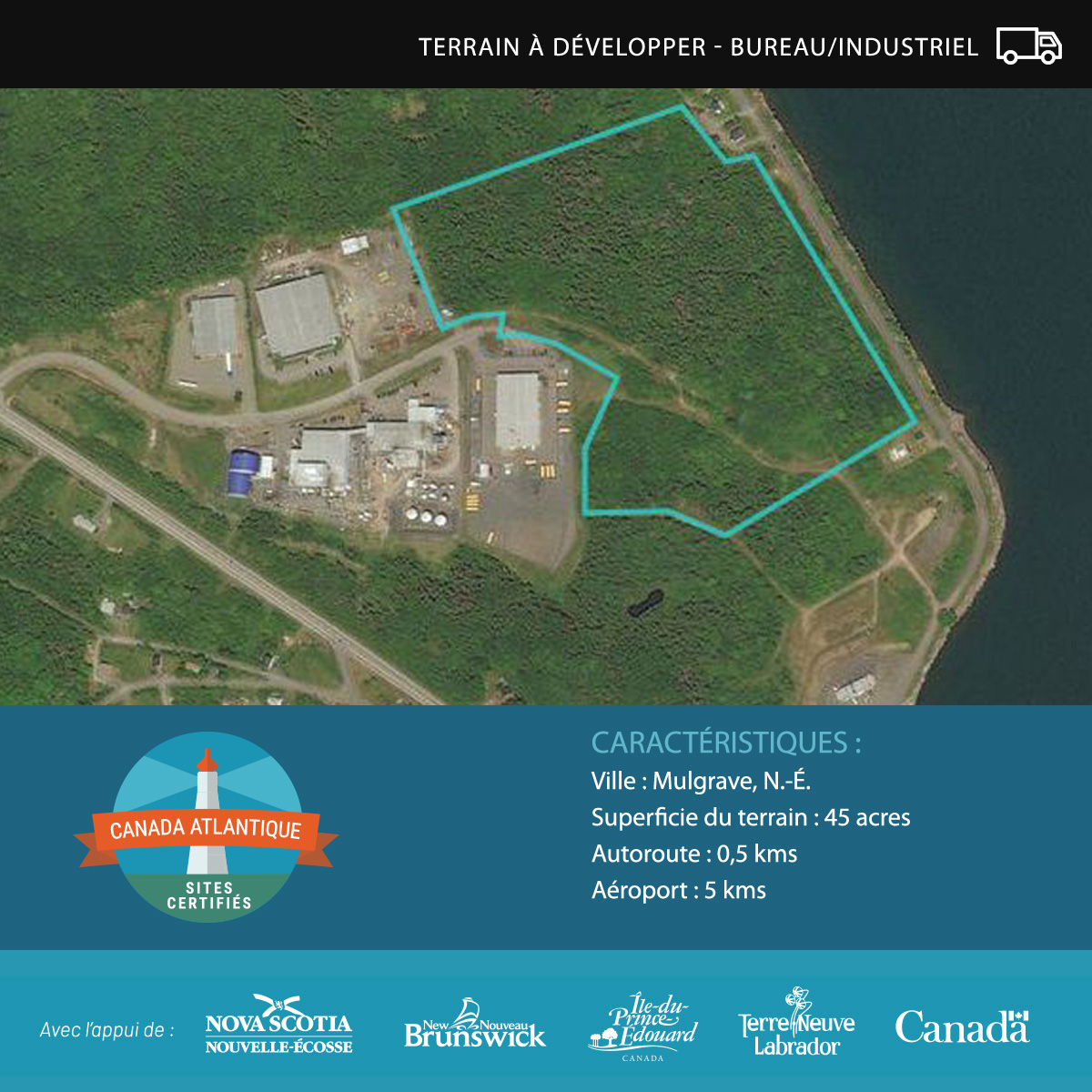 NOUVEAU site certifié! Grâce à Sites certifiés du Canada atlantique, découvrez les plus récents sites certifiés prêts à être mis en valeur qui répondent aux principaux critères de sélection. Découvrez ce site dès aujourd’hui : atlanticcanadacertifiedsites.com/site/?lang=fr&…
#AtlCanCertSites