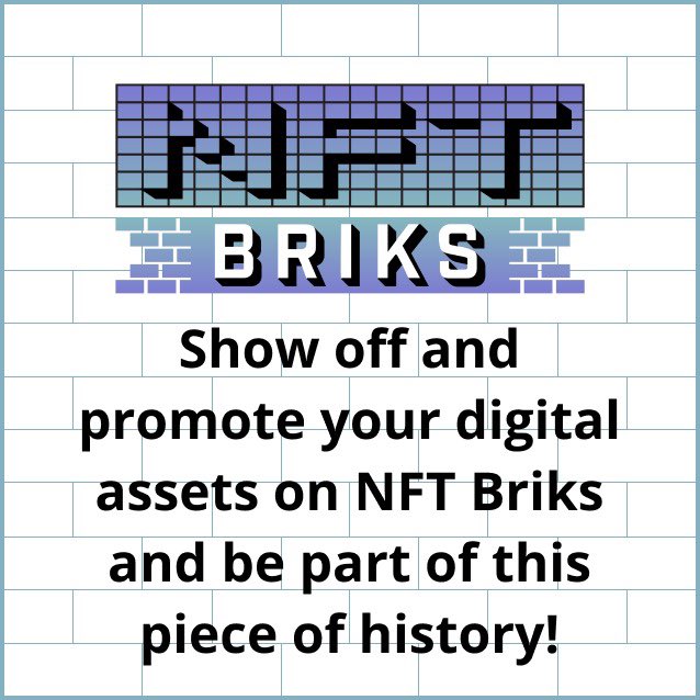nft_briks's tweet photo. Be part of NFT Briksโฆ you wonโt regret it!๐ Link in our Bio๐ฅ
#nftart #nftcollectors #nftadspace #nfts #crypto #promotenft https://t.co/1xQUQrTTdF