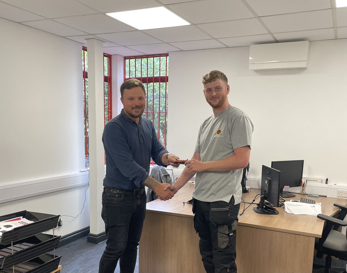 TaranisEng's tweet photo. This quarter’s Mars Bar Award has gone to Lewys Willacott.

He has been showing amazing potential after moving to the service department and is quickly becoming a valued member of the team.

Well done Lewys, keep up the good work!

#taranisengineering https://t.co/g7YPM4By1W