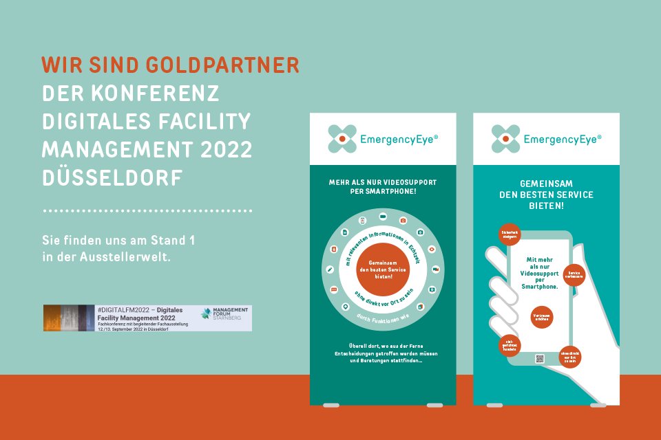 EmEye-T im Kundendienst und Service.
Wir arbeiten gerne mit Ihnen daran, den besten Service zu bieten.
WO? 
Wir präsentieren uns am 12.-13.9.22 als Goldpartner bei der Konferenz "Digitales Facility Management 2022" in  Düsseldorf 
#emergencyeye #service #mfstarnberg