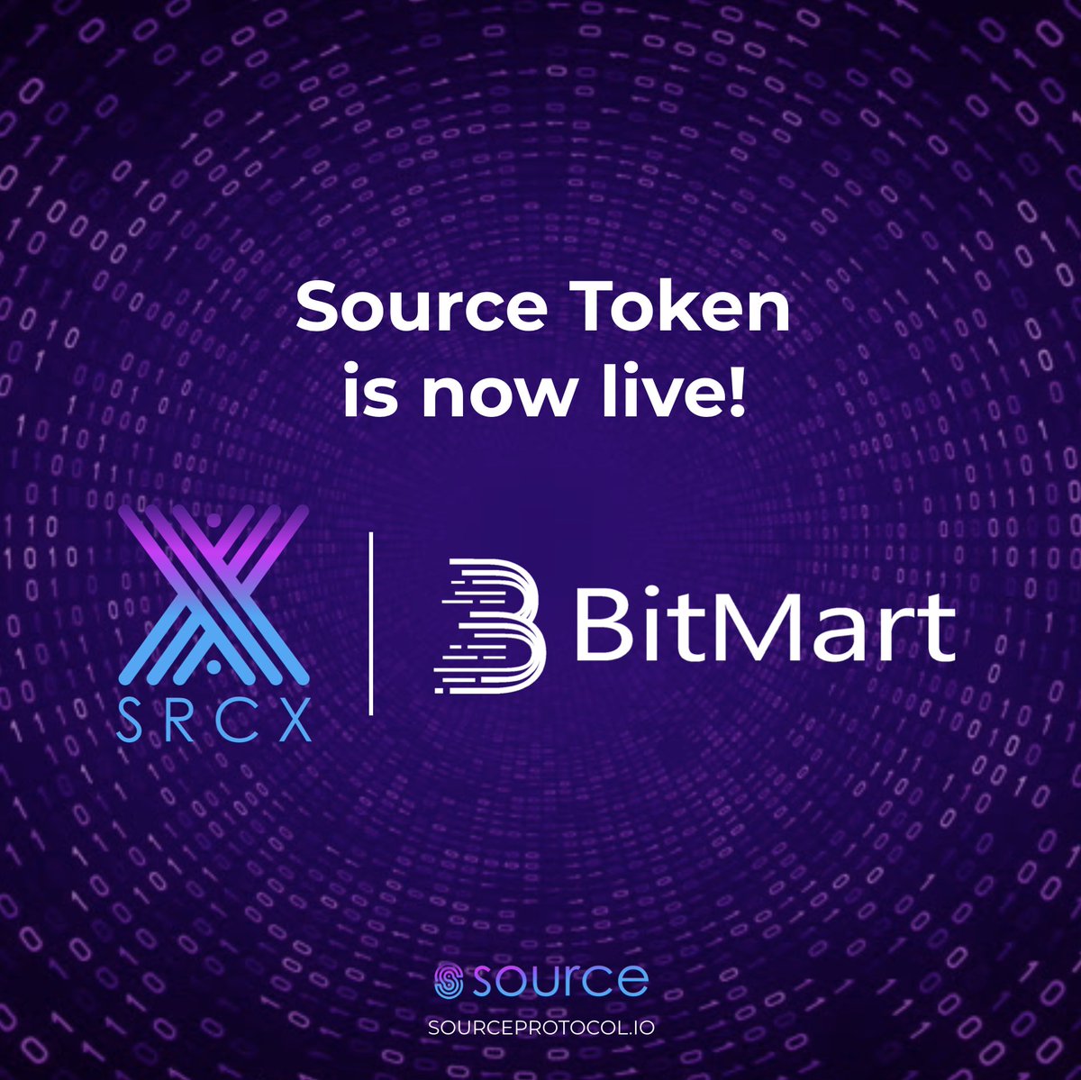 SourceProtocol_'s tweet image. #SourceToken is now trading LIVE on @BitMartExchange!

🧦 $SRCX / $USDT

How #SRCX is automating #DeFi 👉 docs.sourceprotocol.io/defi/srcx

Trade now 👉 bitmart.com/trade/en?layou…