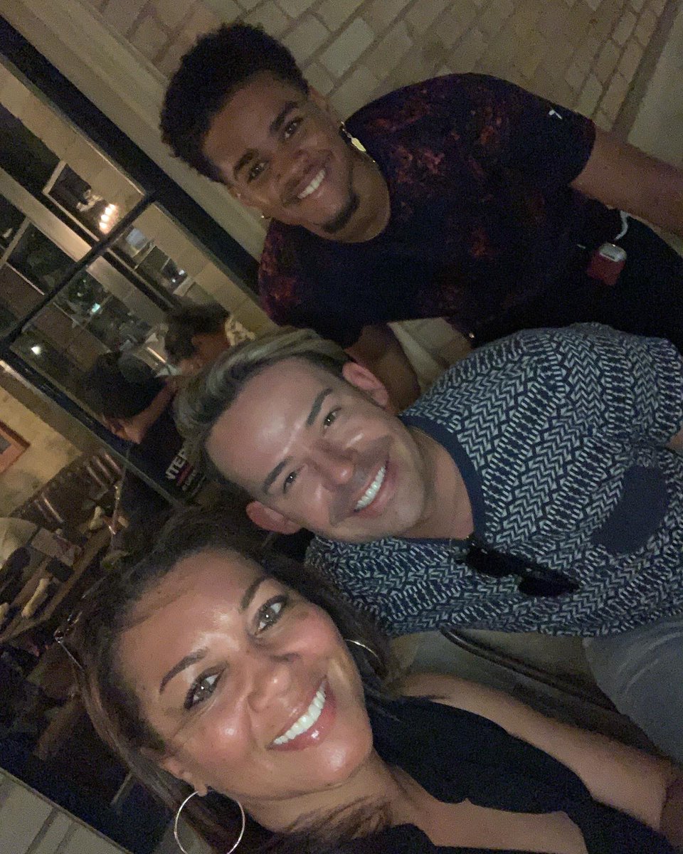<a href="/KSharkFin1/">Karlos Finley</a> &amp; 🙋🏽‍♀️ loved surprising <a href="/StevoSkillz2/">Stephen Jones</a> with his high school graduation 🎁…✈️ to San Antonio &amp; we had thee most fun on our mom/son adventures! 
Seeing SJ’s former kindergarten teacher&amp;her kids,our fav Mobile radio star,taking TX by storm,six flags &amp; more=memories galore.