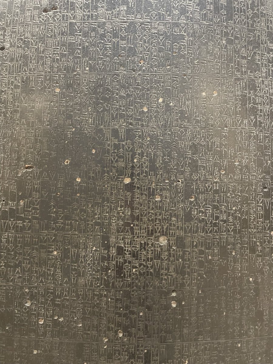 AllisonBTimmins's tweet photo. #CodeofHammurabi. #Louvre https://t.co/Bj3ceGFrLg