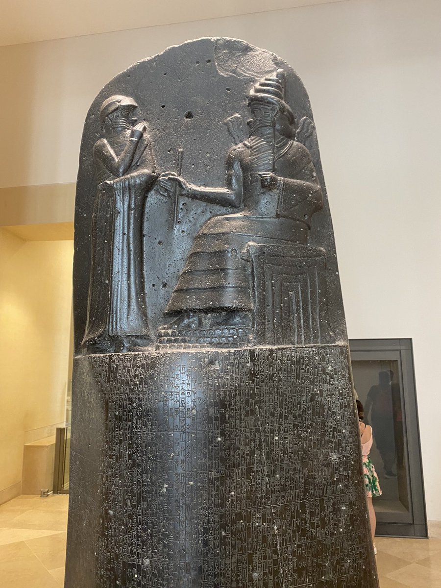 AllisonBTimmins's tweet photo. #CodeofHammurabi. #Louvre https://t.co/Bj3ceGFrLg