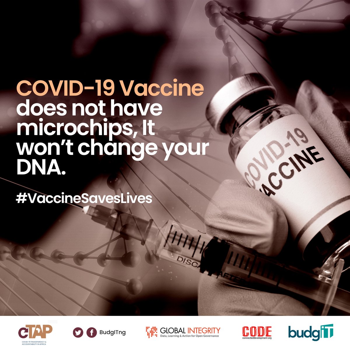 BudgITgh's tweet photo. Covid-19 is real
Say No to FAKE NEWS
https://t.co/sDiRwH4RbU
#ctap #covid_19 #ᴠaccinesaveslives #vaccine #vaccinesafetyadvocate #budgitghana #ghana #budgitng #budgitnigeria #ministryofhealth #who https://t.co/yuuafW1BkQ