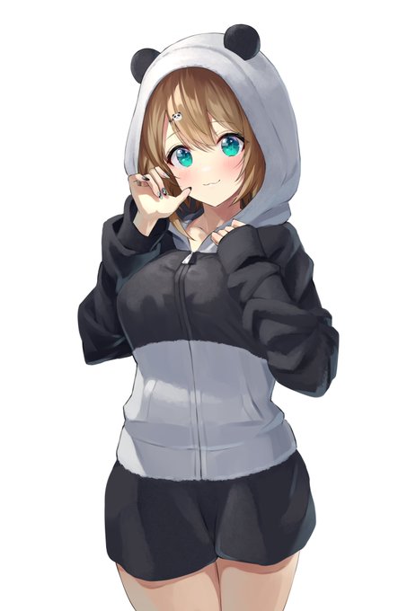 #栗駒こまる
#こまるんあーと

ぱんだパジャマと聞いて🐼 