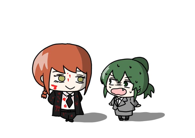 先輩がうざい後輩の話のtwitterイラスト作品