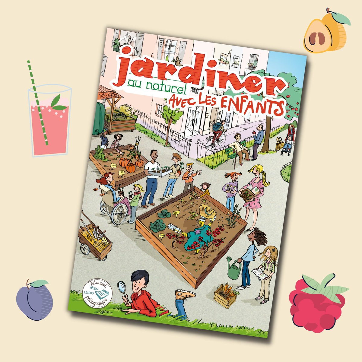 🍎  Connaissez-vous la recette pour faire de délicieux sirops de fleurs et de plantes aromatiques ? 🌼
Le manuel pédagogique « Jardiner au naturel avec les enfants » vous donnera plein d’idées d’activités à réaliser au jardin tout au long de l’année !
graine-idf.org/jardiner-au-na…