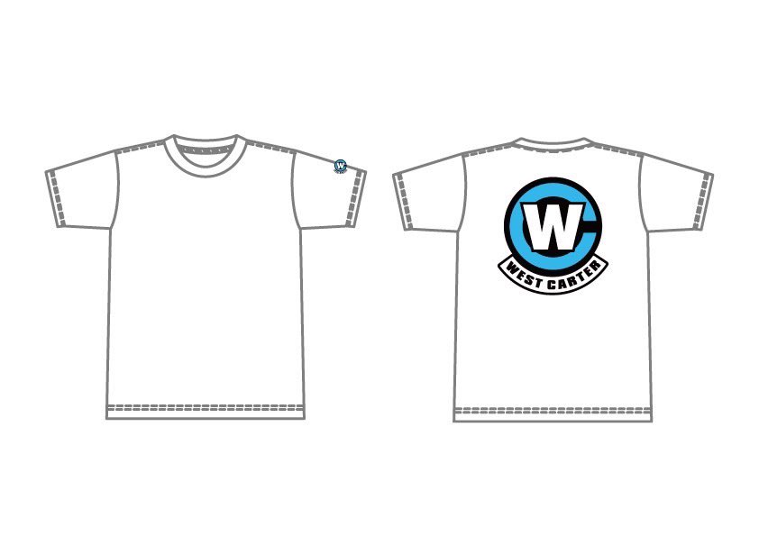 westcarterinc's tweet photo. 【NEWS】

WC &amp; WS T-Shirt
8/8(Mon) 20:00 🕗 
販売開始🚾

※ステッカー1枚付き🚾 https://t.co/PGeaMpdGei