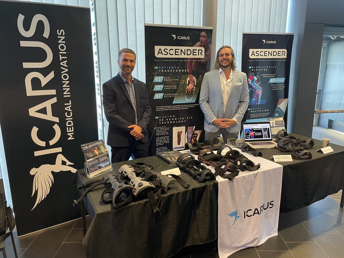 SaveThePatella's tweet photo. Grateful for the support of the exhibitors at the IPSG meeting in Helsinki, Finland! Thanks! #Icarus #Inion #kir-fix #arthrex https://t.co/fQlkqDUE02
