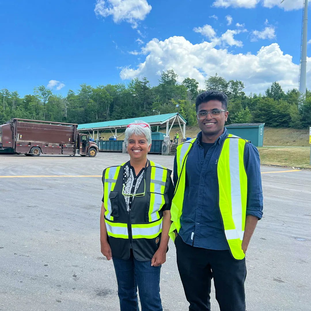 CleanFoundation's tweet image. Meet Sanjeevan Illanco, the #Cleanleader working with Valley Waste-Resource Management.
 
“In the waste industry, you get an in-person view of a process we often take for granted. What I’m learning here is a sustainability mindset that I’ll carry with me in my career.” @DivertNS