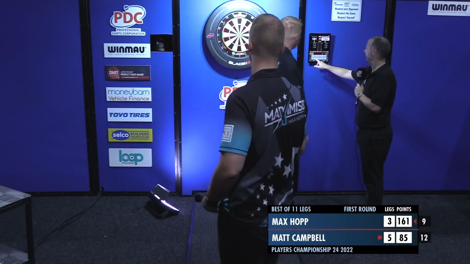 PDC Darts on Twitter "CAMPBELL CLEANS UP! 🇨🇦 Matt Campbell produces a