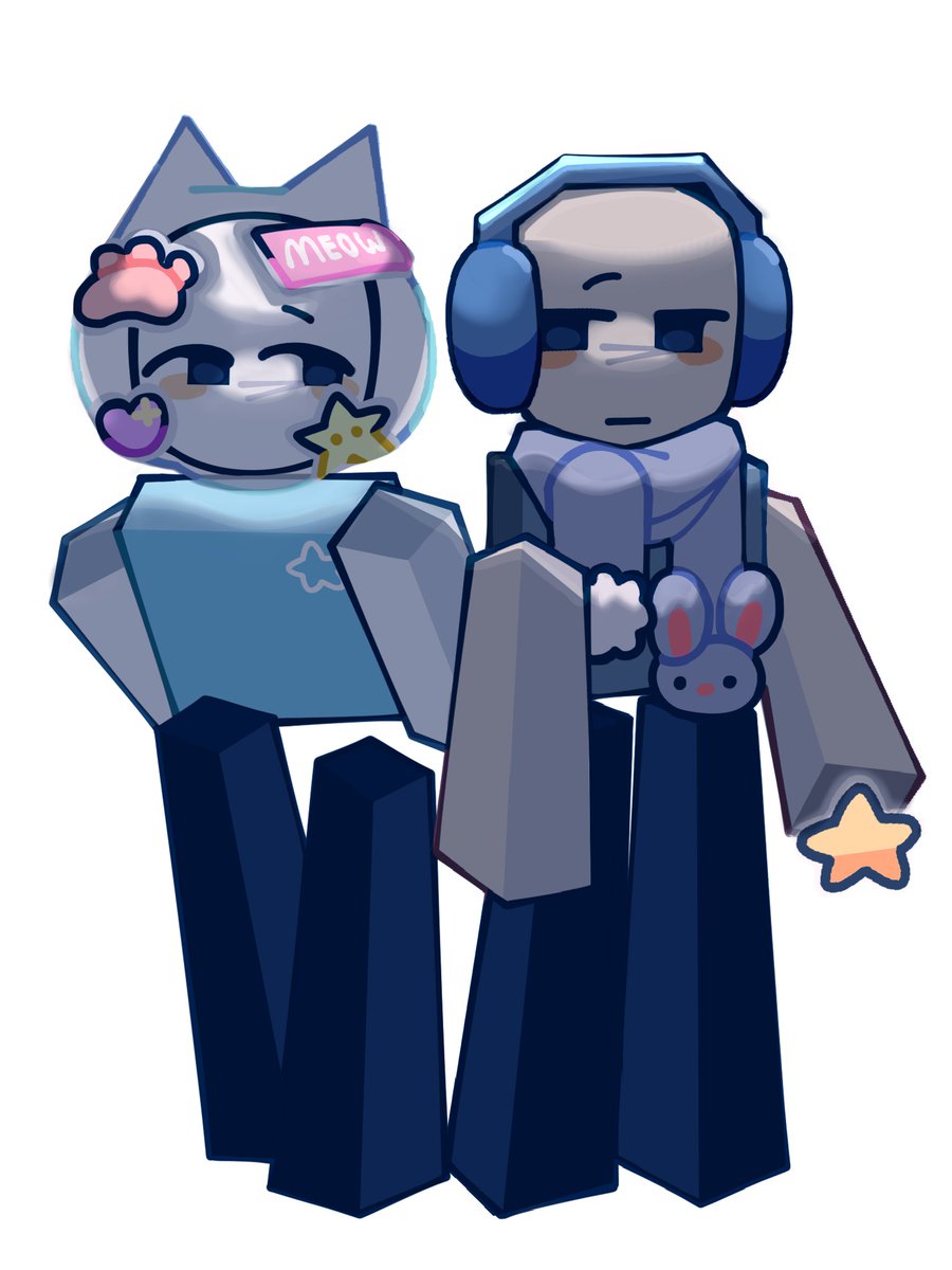 moonlight_kaina on X: they are in peace #robloxart i have