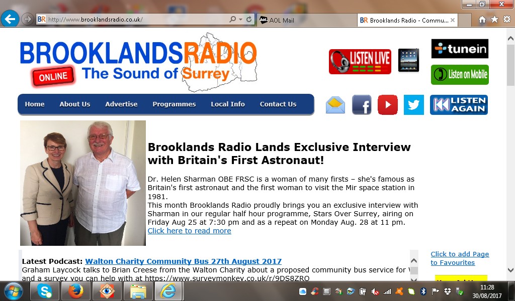 JohnAxtell12's tweet image. Brooklands Radio tonight 7.20 will replay the Helen Sharman interview I did years ago. I also chat about the JWST images, change to NASA's plans to recover Martian rocks, plus Shaun the Sheep goes to the Moon "A giant leap for lambkind!" @brooklandsradio @FarnhamAS @GuildfordAS
