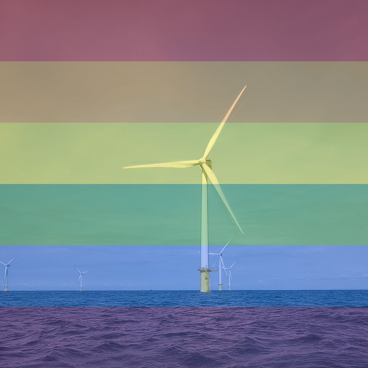 Happy #brightonandhovepride everyone! Have fun this weekend! 😘🏳️‍🌈
#pride #sussex #brightonseafront #renewableenrgy #rampionvisitorcentre