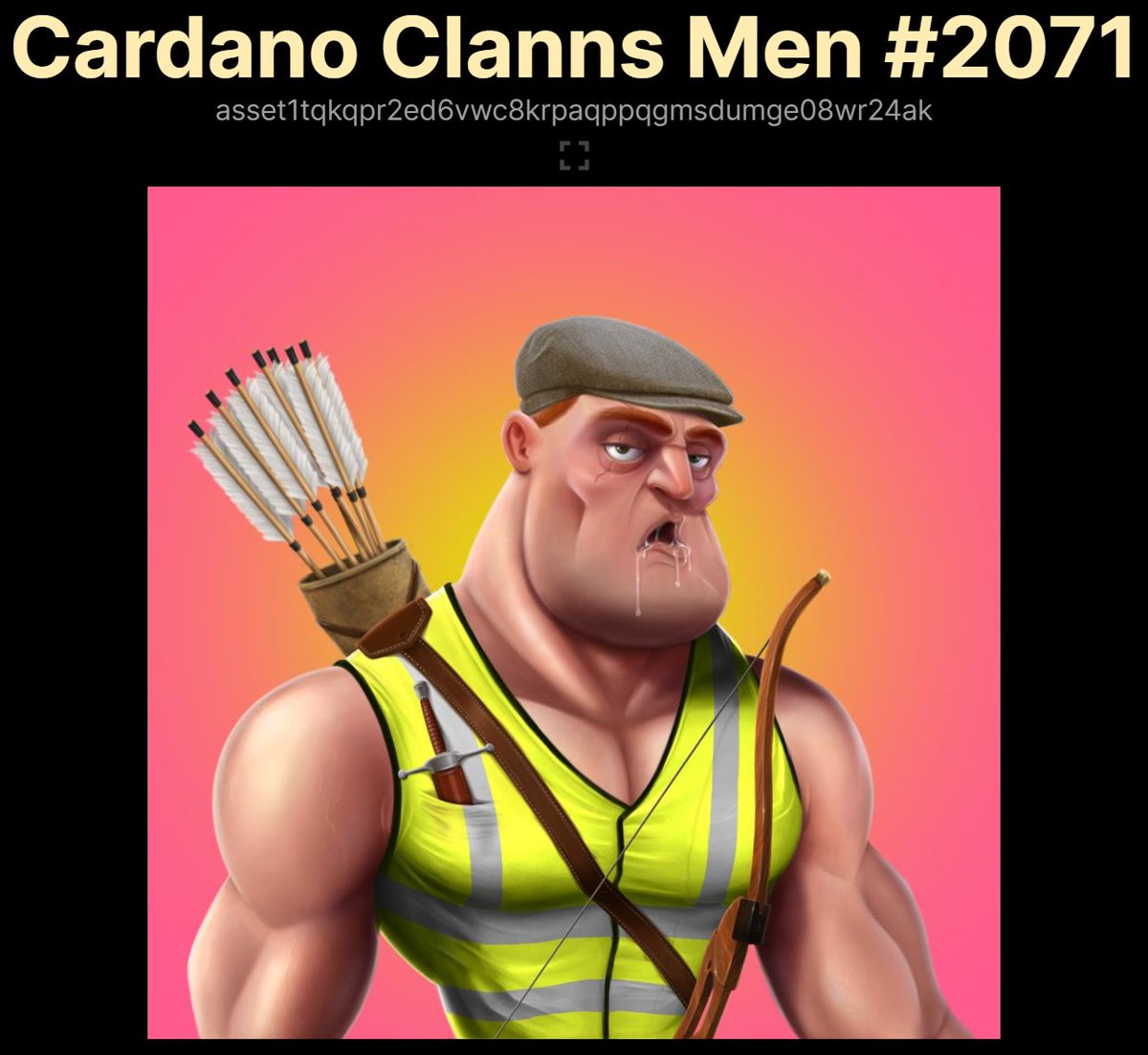 Thank you <a href="/CardanoClanns/">| Cardano Clanns</a> for this excellent prize!  The crossword puzzle was a lot of fun and I definitely learned some new things about Irish/Celtic heritage!

Also, how did you know drooling was my natural state??
#CNFTCommunity