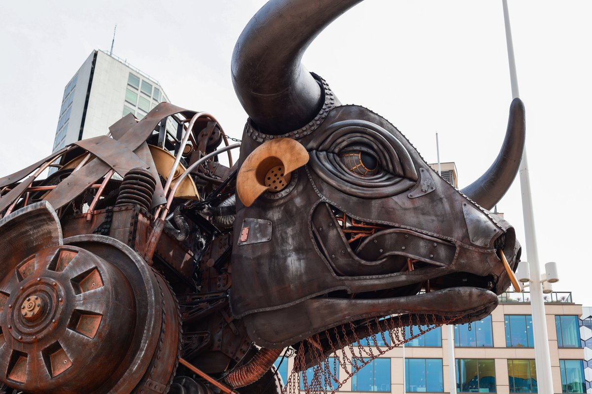Who else is glad the bull is staying until the end of September?

If you haven't seen it yet, what are you waiting for?

#B2022 #B2022Festival #birmingham2022 #BirminghamBull #Photography #Birmingham