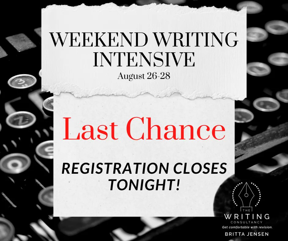 This is the last call to sign up for a Weekend Writing Intensive! We hope you'll join us at the @austinbodycollective to learn, stretch and grow your writing skills and take your characters to new levels. Sign up here: buff.ly/3Qj6Z5I