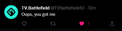 TVBattlefield42's tweet photo. @voidgamer80 @BattlefieldComm @EAHelp 👀 https://t.co/uBBpGKgHvB