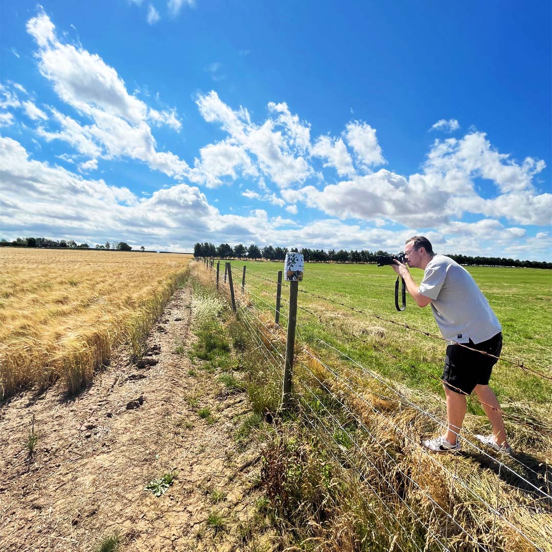 Our Ruth’s been at the <a href="/greatnewsome/">Great Newsome Brewery</a> farm this week art-directing all new photography to update their asset bank 🌾 Stay tuned for the final shots 📸