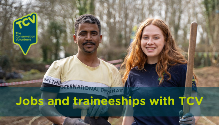 #Careers with The Conservation Volunteers (TCV) Project Officer X 2, #Belfast #Cultra UK Year of Service traineeships x 10 (18 to 24-year-olds), #Leeds, #York, #Manchester tcv.org.uk/careers/ #conservation #JobSearch #hiring #recruitment #jobs #FlexFrom1st