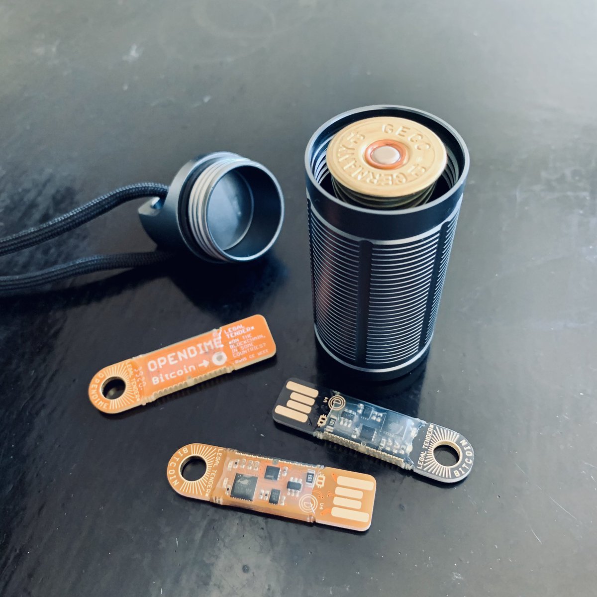 FYI, the <a href="/OPENDIME/">OPENDIME®</a> Capsule can hold 1 round of 12-gauge. 😉 🧡 <a href="/nvk/">DETERMINISTIC OPTIMISM 🌞</a>