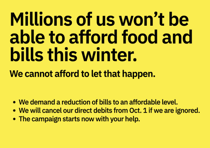 _Powerage's tweet photo. @dontpayuk I keep seeing tweets saying a full withholding of payment to energy companies being retweeted by yourselves.
Is it not just a cancellation of Direct Debits or am I missing the message? https://t.co/xxRDpUfLUs