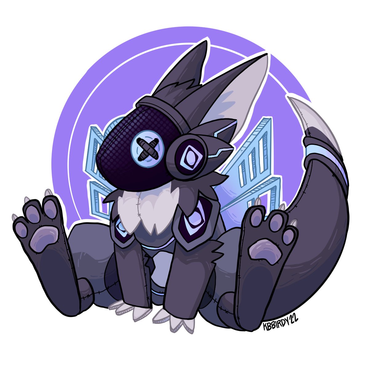 Cute Protogen Art Part 5 