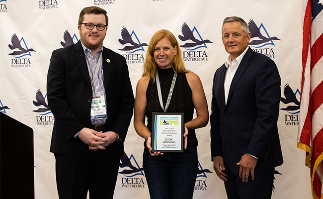 CyrusBaird's tweet photo. .@DeltaWaterfowl Presents Waterfowling Legacy Award to Outstanding Hunting Advocacy Leaders https://t.co/zTazxzmb21 #TheDuckHuntersOrg https://t.co/1dgPLMakea