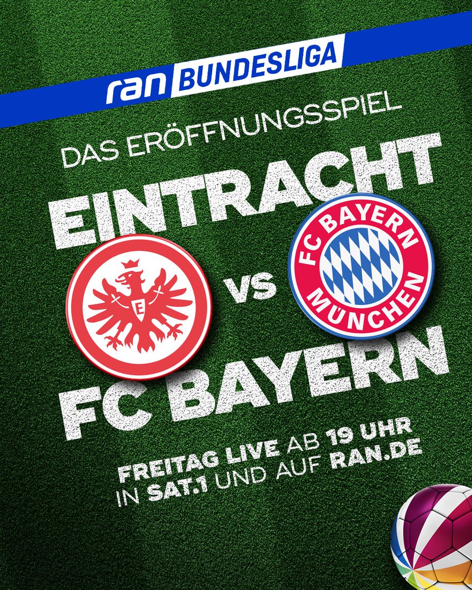 SAT.1 (@sat1) on Twitter photo Unser #ranBundesliga -Team ist bereit. Aus Frankfurt berichten <a href="/MOpdenhoevel/">Matthias Opdenhövel</a> <a href="/WolffFuss/">Wolff Fuss</a> und <a href="/AndreaKaiser/">Andrea Kaiser</a> Experte: Stefan Kuntz. Außerdem zu Gast: <a href="/philipplahm/">Philipp Lahm</a> #SGEFCB 19 Uhr geht's los! Unser #ranBundesliga -Team ist bereit. Aus Frankfurt berichten <a href="/MOpdenhoevel/">Matthias Opdenhövel</a> <a href="/WolffFuss/">Wolff Fuss</a> und <a href="/AndreaKaiser/">Andrea Kaiser</a> Experte: Stefan Kuntz. Außerdem zu Gast: <a href="/philipplahm/">Philipp Lahm</a> #SGEFCB 19 Uhr geht's los!