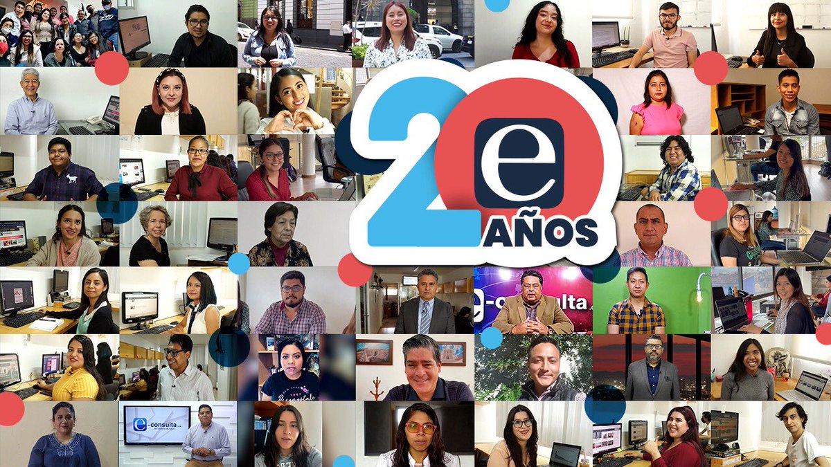 periodistasoy's tweet photo. Un día como hoy, pero de hace 20 años, nació el periódico digital que tiene a la vista y, que, por antigüedad, es el primer medio nativo digital del país. Gracias a todos por su preferencia y confianza. https://t.co/FSattfAzio https://t.co/eXyKMEcv8s