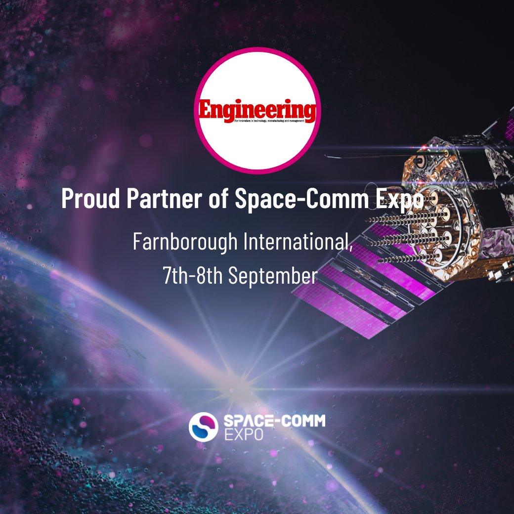 SpaceCommExpo's tweet image. Engineering magazine reports on the latest industry thinking, techniques and trends.

Join us at Space-Comm Expo, 7th-8th of September, Farnborough International! Register free here: invt.io/1lxbautmwdg 

#engineeringmagazine #spacecommexpo2022 #exhibitions #partner