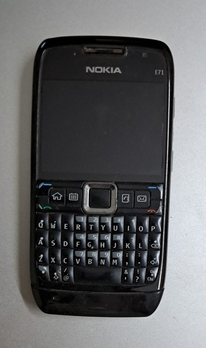 OdiaCulture's tweet photo. As Twitter trends #5Gvs4G and Indians realize that the 'projection of #2G auction as a scam' itself was a scam, I join in, with the picture of my first #3G phone, the #NokiaE71. Anyone used this? https://t.co/LzvsxhDPdC
